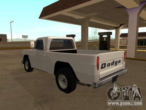 Dodge D-100 1968 MY for GTA San Andreas