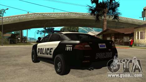 MGCRP Vapid Police Interceptor for GTA San Andreas