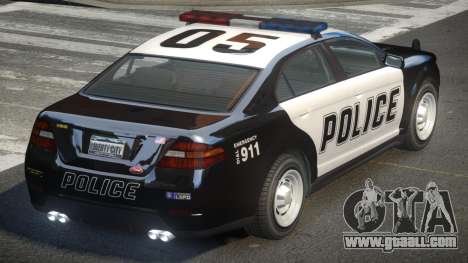 Vapid Stanier LSPD Police Cruiser for GTA 4