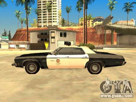 Oldsmobile Delta 88 1973 Los Angeles Police Dept for GTA San Andreas