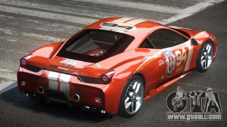 Ferrari 458 PSI-R L10 for GTA 4