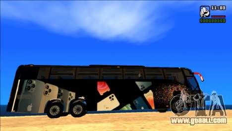 IPHONE 12 VOLVO BUS for GTA San Andreas