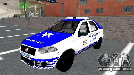 Fiat Siena Police for GTA San Andreas