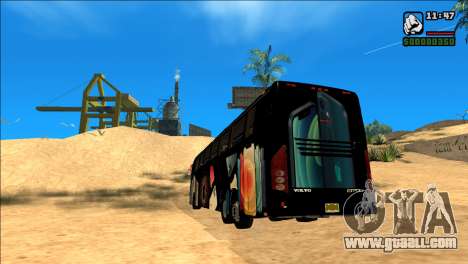 IPHONE 12 VOLVO BUS for GTA San Andreas