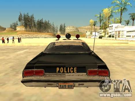 Oldsmobile Delta 88 1973 Los Angeles Police Dept for GTA San Andreas