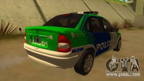 Chevrolet Corsa Police Bonaerense for GTA San Andreas