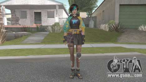 Steffie from Free Fire for GTA San Andreas