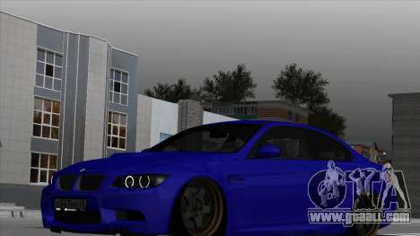 BMW M3 E92 Low for GTA San Andreas