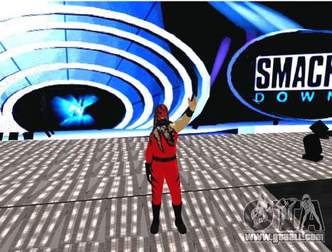 WWF No Mercy Style Kane Skin (1999 attire) for GTA San Andreas