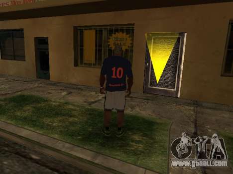 PSG NEYMAR JR. SHIRT for GTA San Andreas