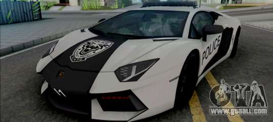 Lamborghini Aventador LP700-4 Police Rio