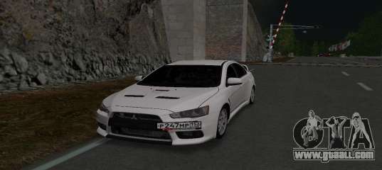 Mitsubishi Lancer 152 RUS Plates