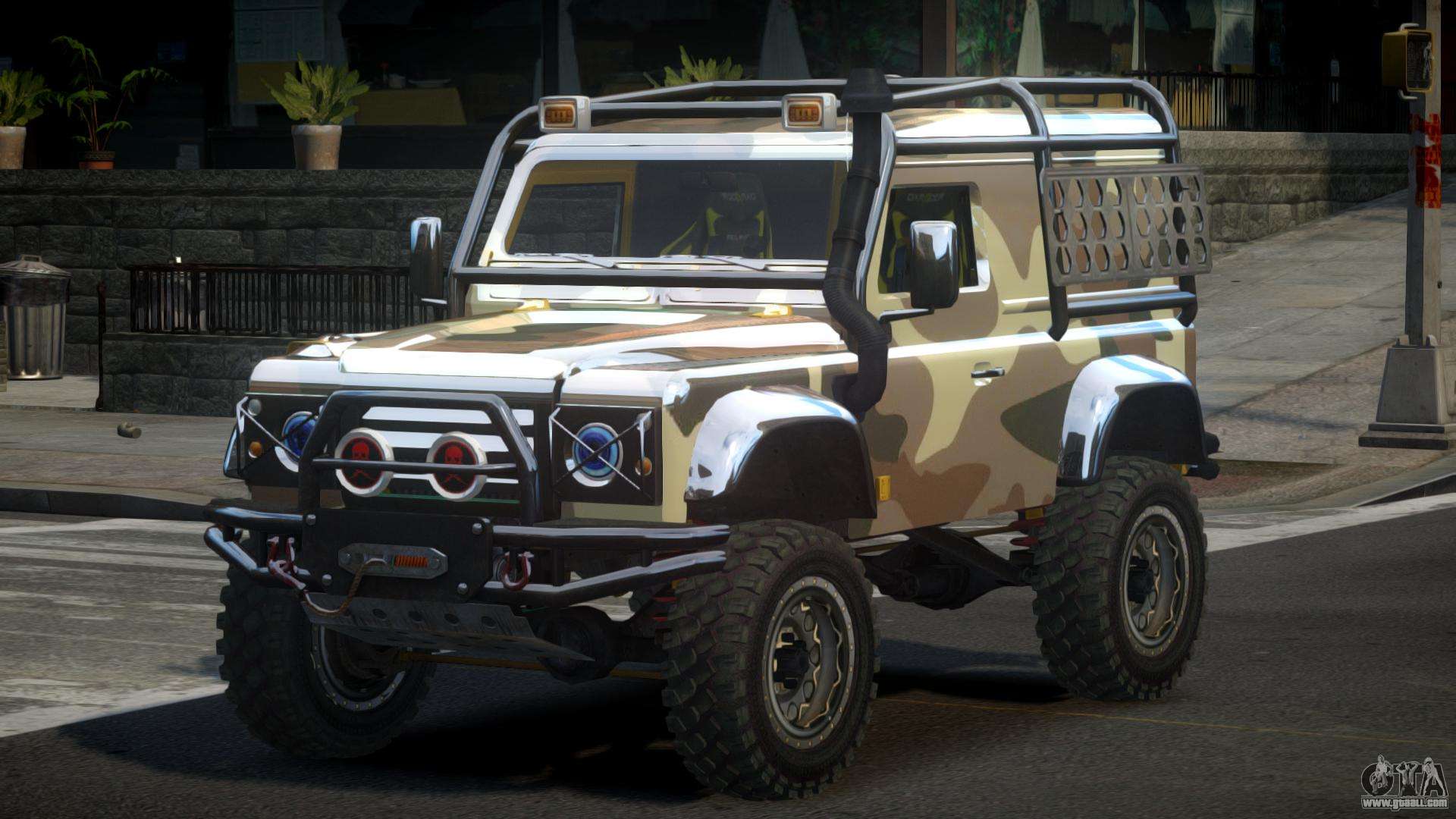 Land Rover Defender OffRoad PJ3 for GTA 4