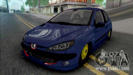 Peugeot 206 by ErFan for GTA San Andreas