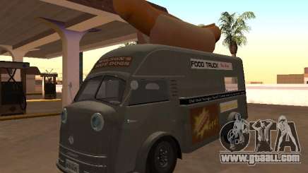 Download Dodge Bus Escolar (Hotdog) for GTA San Andreas