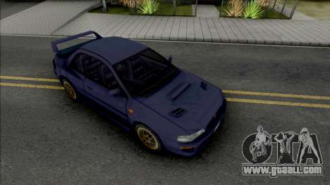 Subaru Impreza 22B Blue for GTA San Andreas