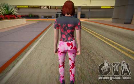 Female skin GTA ONLINE for GTA San Andreas