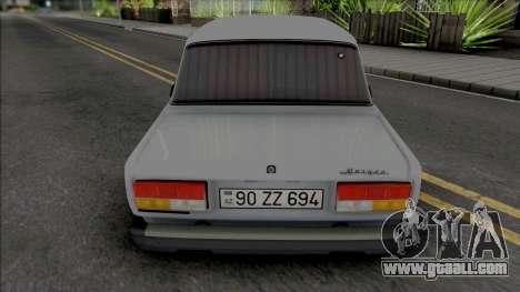 Vaz 2107 Full Real for GTA San Andreas