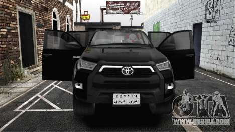 2021 Toyota Hilux invincible Exclusive for GTA San Andreas
