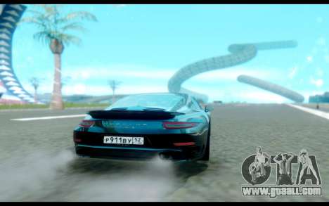 Porsche 911 Turbo S Black for GTA San Andreas