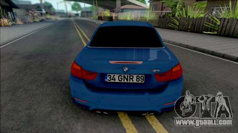 BMW M4 F82 Convertible for GTA San Andreas
