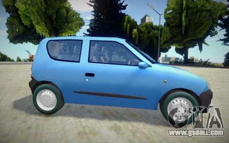 Fiat Seicento PL Plates for GTA San Andreas
