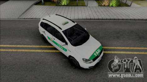 Volkswagen Spacefox 2012 Taxi for GTA San Andreas