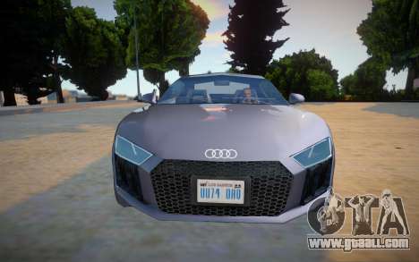 Audi R8 - Improved for GTA San Andreas