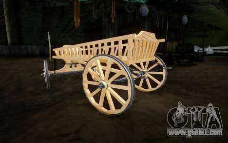 Wooden carts (NEW) for GTA San Andreas
