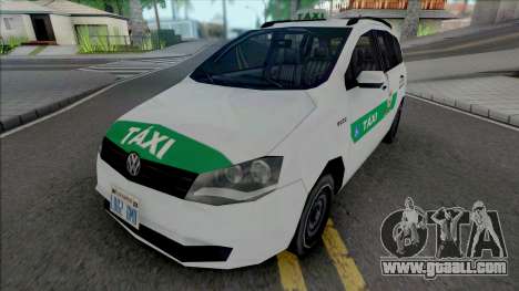 Volkswagen Spacefox 2012 Taxi for GTA San Andreas