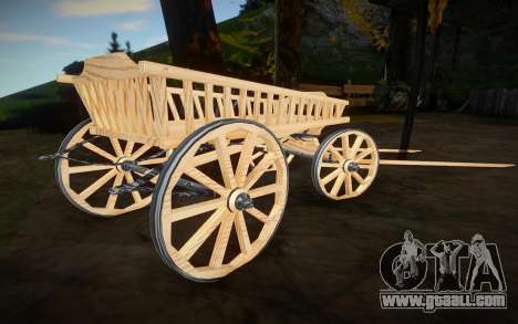 Wooden carts (NEW) for GTA San Andreas