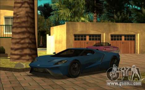 Ford GT 18 for GTA San Andreas