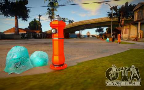 Fire hydrant for GTA San Andreas