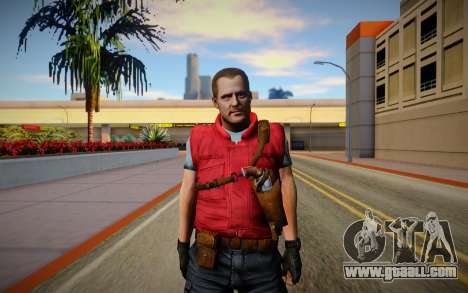 Barry Burton Skin for GTA San Andreas