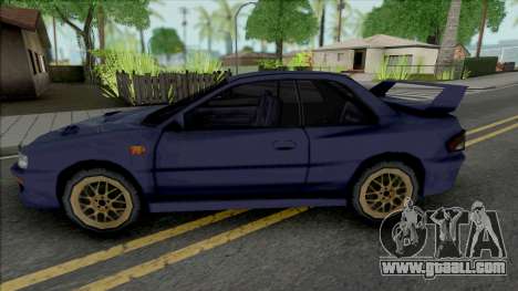 Subaru Impreza 22B Blue for GTA San Andreas