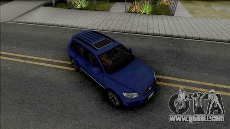 Volkswagen Touareg 2012 Blue for GTA San Andreas