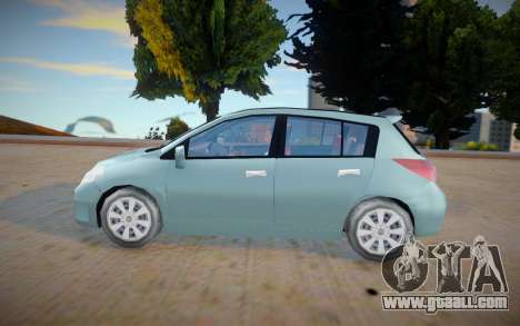 Nissan Tiida 2012 - Improved v2 for GTA San Andreas