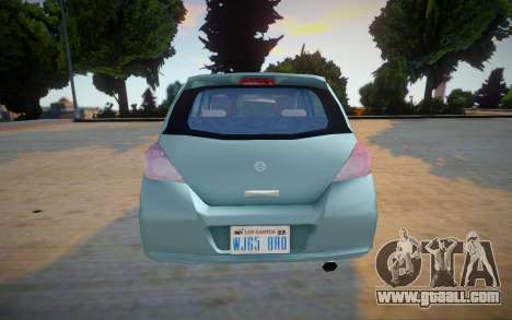 Nissan Tiida 2012 - Improved v2 for GTA San Andreas