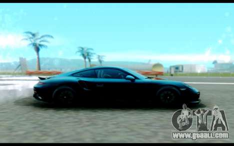 Porsche 911 Turbo S Black for GTA San Andreas