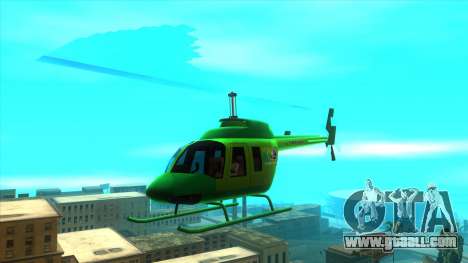 MegaFon Helicopter for GTA San Andreas