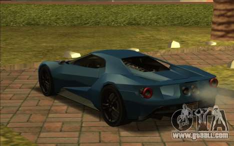 Ford GT 18 for GTA San Andreas