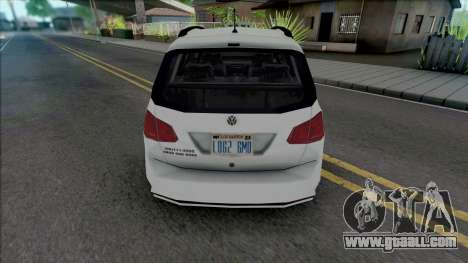 Volkswagen Spacefox 2012 Taxi for GTA San Andreas