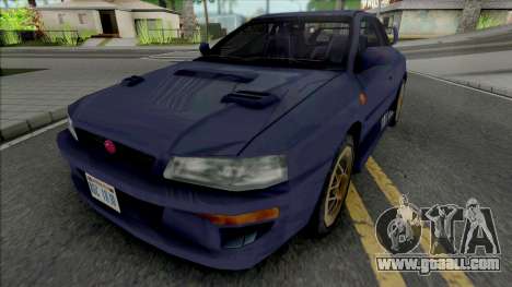 Subaru Impreza 22B Blue for GTA San Andreas