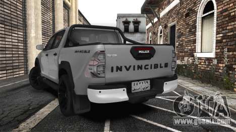 2021 Toyota Hilux invincible Exclusive for GTA San Andreas