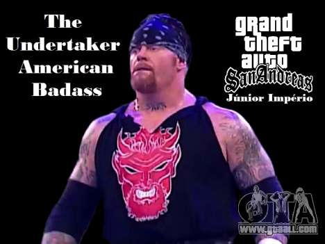 WWE The Undertaker American Badass v2 for GTA San Andreas