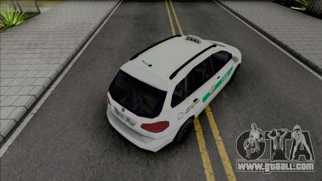 Volkswagen Spacefox 2012 Taxi for GTA San Andreas