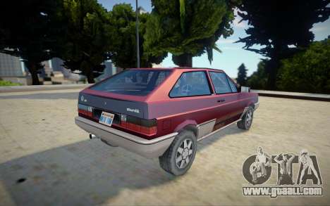 Volkswagen Gol G1 1994 (CL e GTI) - SA Style v2 for GTA San Andreas