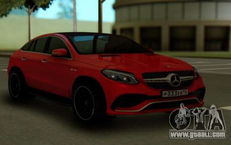 Mercedes-Benz GLE 63S AMG for GTA San Andreas