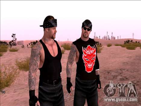 WWE The Undertaker American Badass v2 for GTA San Andreas