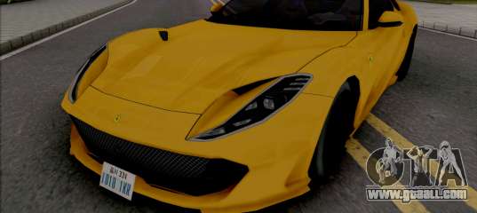 Ferrari 812 Superfast 2018 Yellow